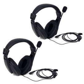 More about Retevis R114 Funkgerät Over Ear Headset Rauschunterdrückung VOX Kopfhörer 2 Pin Kompatibel mit Walkie Talkie RT24 RT27 RT21 RT22