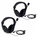 Retevis R114 Funkgerät Over Ear Headset Rauschunterdrückung VOX Kopfhörer 2 Pin Kompatibel mit Walkie Talkie RT24 RT27 RT21 RT22