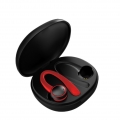 T7 Pro TWS Wireless Bluetooth 5.0 Kopfhörer HiFi Stereo Kopfhörer Sport Headset Rot