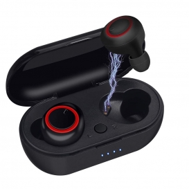 More about Kabelloser Bluetooth 5.0 HiFi-Stereo-Sound In-Ear-Sportkopfhörer Headset Rot