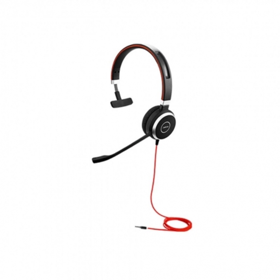 Jabra Evolve 40 Mono-Headset 3,5-mm ohne USB-Controller "wie neu"