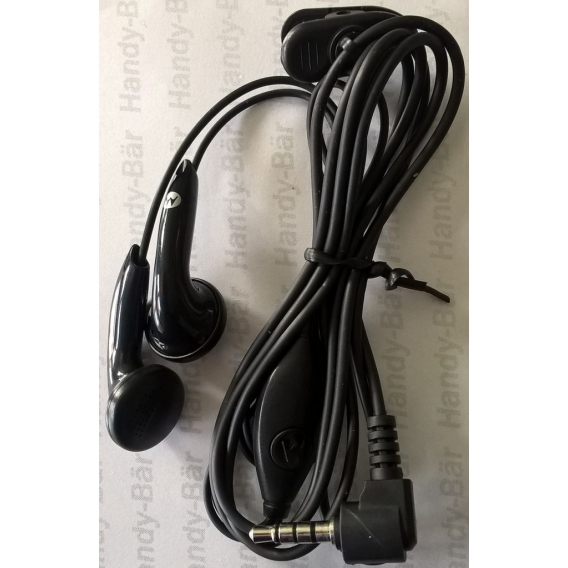 ORIGINAL Zubehör Motorola Stereo-Headset SJYN0759A schwarz 3,5mm Klinke Wilder