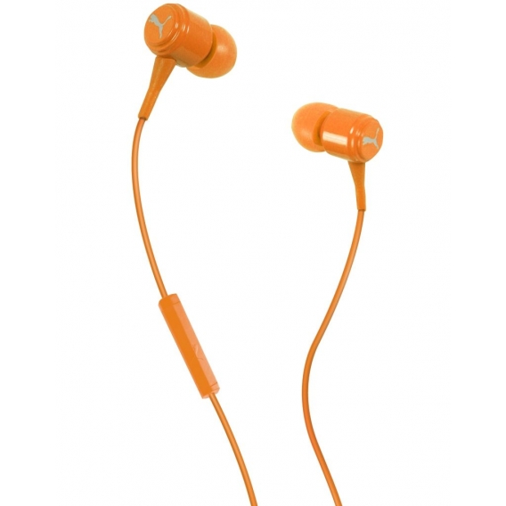 PUMA Bread n Butter Headset In-Ear + Mic orange