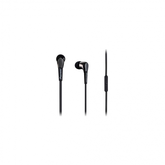 Pioneer SE-CL722T-K In-Ear-Kopfhörer Flachbandkabel Aluminium Design Schwarz