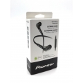 Pioneer SE-CL722T-K In-Ear-Kopfhörer Flachbandkabel Aluminium Design Schwarz