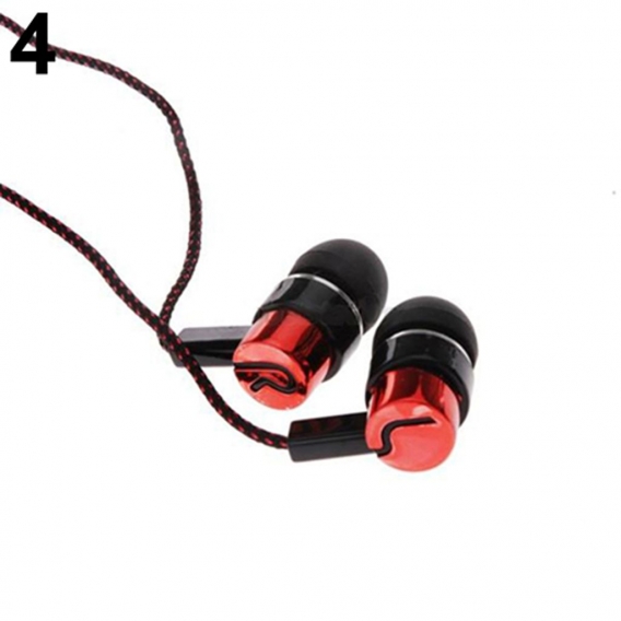 3,5-mm-In-Ear-Kopfhörer,kabelgebundenes Stereo-Headset,kabelgebundene MP3-In-Ear-Kopfhörer,Golden