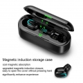 Wisam® F9 Wireless 5.0 Bluetooth In Ear Kopfhörer Black für alle Android/IOS Geräte