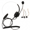 Call Center Headset Mit RJ9 Stecker Mikrofon Business Headset Mit Rauschunterdrückung