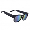 Smart Gläser Sonnenbrille Bluetooth Kopfhörer, Öffnen Ohr Audio Sonnenbrille Lautsprecher zu Hören Musik und Machen Telefon Anru