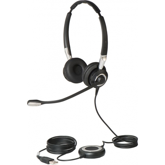 Jabra BIZ 2400 II Duo USB MS BT - Headset - on-ear