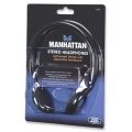 Manhattan Stereo On-Ear Headphones (3.5mm), Adjustable Split Headband, Foam Earpads, Speaker 80W max Manhattan