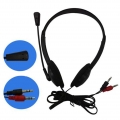 3,5 mm kabelgebundenes Over-Ear-Kopfhörer-Stereo-Headset mit Mikrofon für PC-Laptop