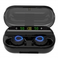 Bluetooth Kopfhörer Kabellos In Ear Kopfhörer Drahtlose Ohrhörer mit Mikrofon, 2000 mAh Ladebox