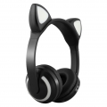 Drahtlose Bluetooth Headset Katze Ohr Kopfhörer Stereo Musik Ohrhörer, LED-Licht, Blinkend