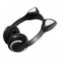 Drahtlose Bluetooth Headset Katze Ohr Kopfhörer Stereo Musik Ohrhörer, LED-Licht, Blinkend