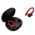 T7 Pro TWS Wireless Bluetooth 5.0 Kopfhörer HiFi Stereo Kopfhörer Sport Headset-(rot)