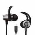 USB Typ-C Ohrhörer Hi-Res In Ear Kopfhörer mit Mikrofon für iPad Pro/MacBook Pro/Air, Huawei P30/P20/Pro/Mate20/Mate10,  Google 