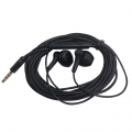 3-Meter-Kabel 3,5-mm-Stecker Bass Wirot Earphone Broadcast Live Monitoring Headset-Schwarz