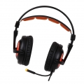 A6 7.1 Surround-Sound-Stereo-Over-Ear-USB-Gaming-Headset Für PC Orange Farbe Orange