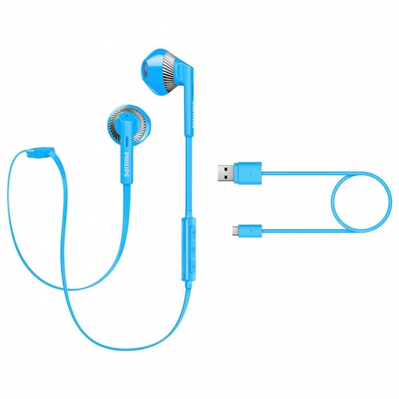 Philips My Jam SHB5250BL/00 Bluetooth In-Ear Kopfhörer blau