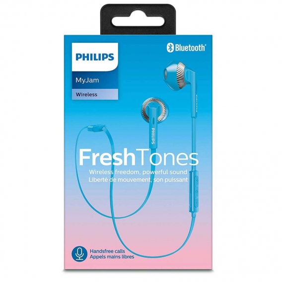 Philips My Jam SHB5250BL/00 Bluetooth In-Ear Kopfhörer blau