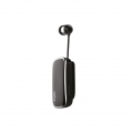 Sunix Wireless Earphone Bluetooth Headset Ohrhörer mit Kragen, Geräuschunterdrückung Kopfhörer mit Mikrofon in Schwarz