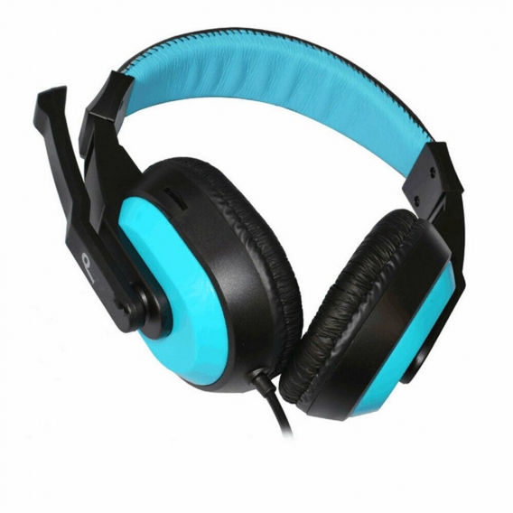 Gaming Headset Stereo 3,5 mm Kopfband Spielkopfhörer mit Mikrofon Für PC  Laptop