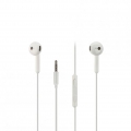 Original Huawei Headset AM115 in Weiss für P20 Kopfhörer Ohrhörer geformt Head-Set 3,5mm Stecker Stereo Sound Bulk verpackt + gr