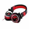 Energy Sistem DJ 700, Kopfhörer, Kopfband, Schwarz, Rot, 1,5 m, Verkabelt, Gold