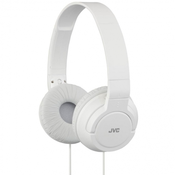 JVC HA-S180-W-E - Geschlossener Kopfhörer mit 1,2 m Kabel. Zusammenklappbarer und leichter Kopfhörer mit hoher Klangqualität und