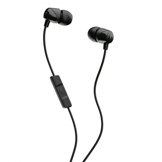 Skullcandy Jib In-Ear/Ohrbügel, 3,5 mm, Mikrofon, Schwarz,