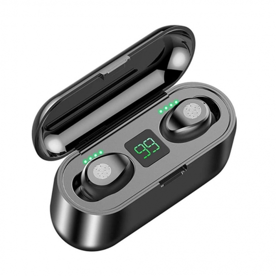 Touch Control Kabellose Bluetooth-Kopfhörer, Mini F9 5.0 TWS IPX5 Wasserdicht Touch Wireless Stereo Bluetooth Headset, Mini Stea