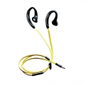 Jabra Sport Corded Apple, Verkabelt, Ohrbügel, im Ohr, Binaural, Im Ohr, 30 g, Schwarz, Gelb