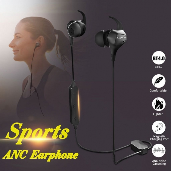 Kopfhörer Bluetooth kabellose Earbud Earphone Noise Reduction Sport Ohrhörer Stereo