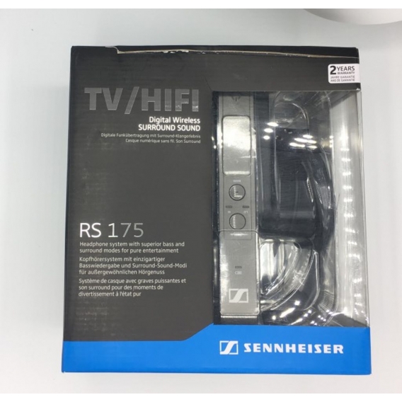 SENNHEISER RS 175 Casque TV ohne Datei - HiFi - Bass Boost - Surround