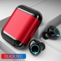 S7 True Wireless Bluetooth Kopfhörer TWS Ohrhörer Bluetooth 5.0 Kopfhörer Stereo Headset Mit Mikrofon Ladekiste[rot]