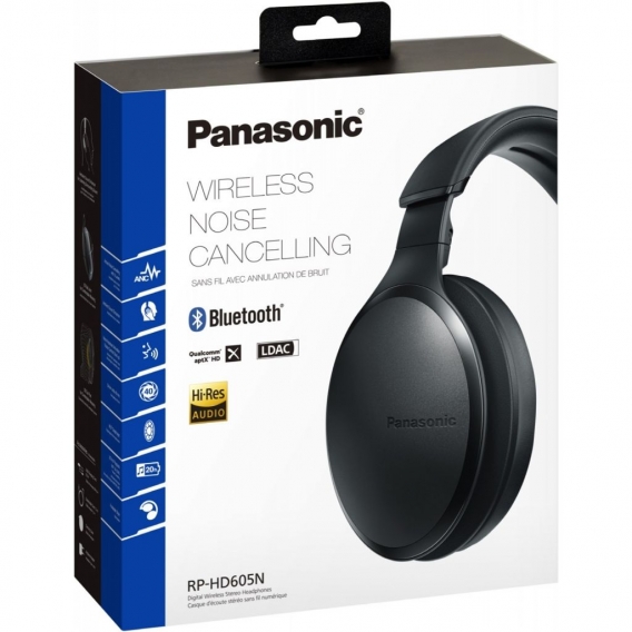 Panasonic RP-HD605NE-K KH BT mit Noise Cancelling