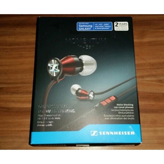 Sennheiser Momentum In-Ear G Kopfhörer, rot/schwarz, für Samsung Galaxy