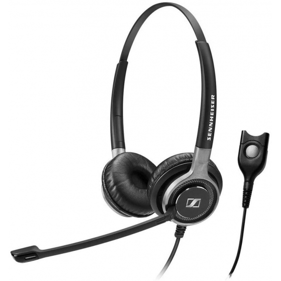 Sennheiser SC 660 - Kopfhörer - Kopfband - Büro/Callcenter - Schwarz - Silber - Binaural - 1 m Sennheiser