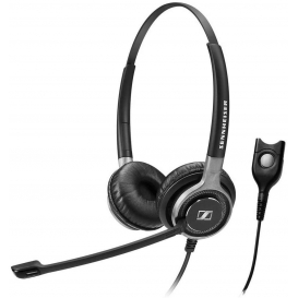 More about Sennheiser SC 660 - Kopfhörer - Kopfband - Büro/Callcenter - Schwarz - Silber - Binaural - 1 m Sennheiser