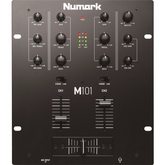 Numark M101, 2 Kanäle