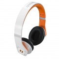 Noontec Kopfhörer Zoro HD II MF3122(B) On-Ear-Kopfhörer weiß/orange