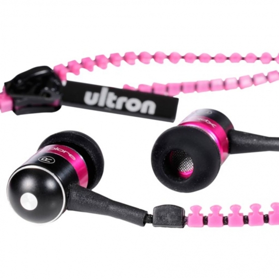 Ultron Xplore, Kopfhörer, im Ohr, Calls/Music, Pink, 1,2 m, Verkabelt