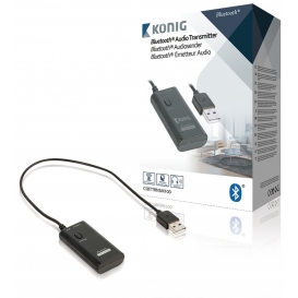 More about König Audiosender mit Bluetooth-Funktechnologie für Kopfhörer CSBTTRNSM100