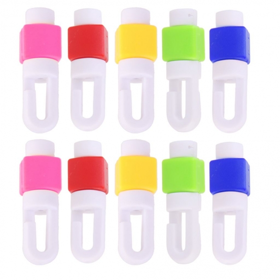 10pcs Kopfhörer Kopfhörer Kabelaufwicklung Organizer Cord  Für IPhone