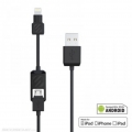 Scosche smartSTRIKE Kabel für Lightning und Micro USB