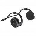 Kabelloses Ohrbügel-Headset, UKW-Radio, Bluetooth 5.0, wiederaufladbare CNC-Noise-Cancelling-Sportkopfhörer zum Laufen, Joggen, 