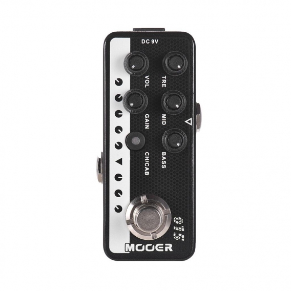 Mooer 015 BROWN SOUND Digital Preamp Gitarre Effektpedal Sehr früh 90er Jahre Effekt