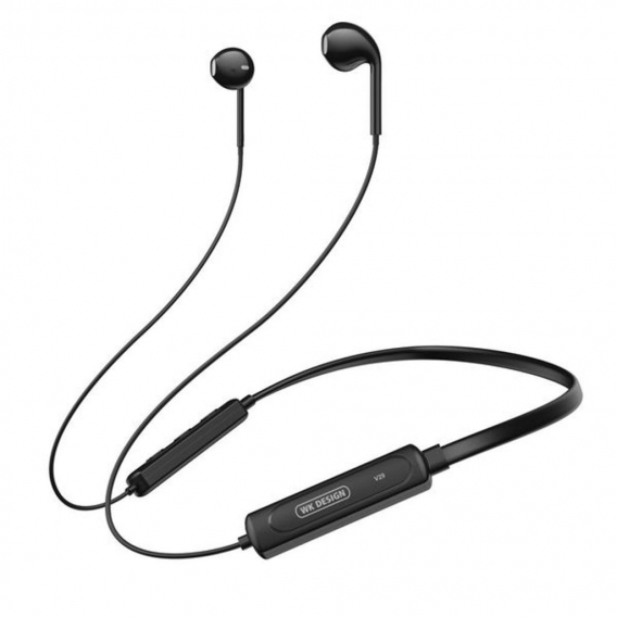 WK Design V29 Bluetooth-Kopfhörer, Headset schwarz