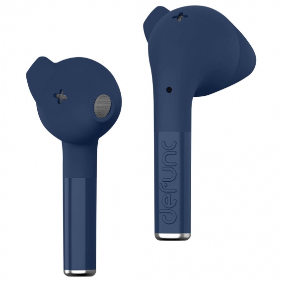 Kabellose Bluetooth-Kopfhörer mit Geräuschminimierung, Defunc – Dunkelblau
